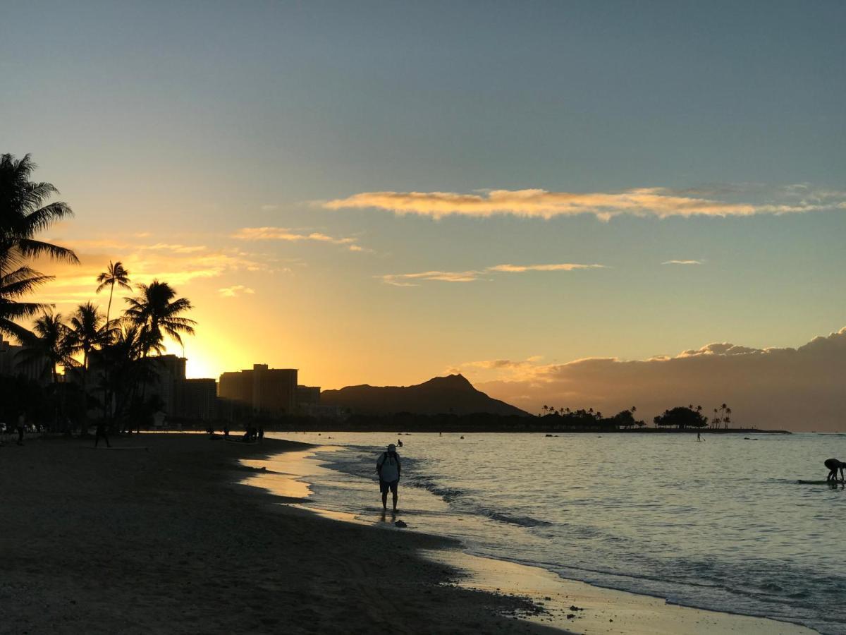 Апарт отель Ala Moana Flats 1 Гонолулу Экстерьер фото